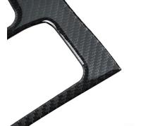 Honseadek Real Carbon Fiber Gear Shift Panel Cover Trim Compatible Having G37 2008 Through 2013 Models - Automotive Interior Accessory