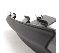 Honseadek Rear Bumper Tow Bar Hole Cover Cap Compatible Having E83 X3 2007 Through 2011 Models - Black Plastic Replacement Part Oem 51123416243