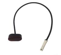 Honseadek Rear Tail Light for Xiaomi Electric Scooter, Brake Stoplight Compatible with Electric Skateboard - Black, 31x3x2 cm ABS Safety Lamp