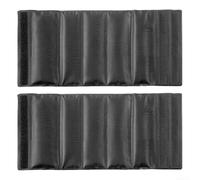 Honseadek Reusable Wine Chiller Sleeve Bottle Cooler Wraps Adjustable Insulated Quick-Cooling Gel Pack for Red Wine Champagne 750ml Bottles 2 Pack Black