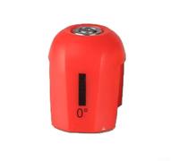 Honseadek Rust-Resistant Stainless Steel High-Pressure Nozzle Set - Color-Coded 0°/15°/25°/40° Spray Patterns, 1/4" Quick-Connect Fitting, Heavy-Duty Garden & Yard(RED)