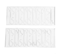 Honseadek S Shape Ornament Holders A Set Of 50 Clear Hooks To Securely Hang Your Holiday Favorites On The Tree(B)