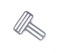 Honseadek Scuba Diving Weight Belt D-Ring Slide Keeper 316 Stainless Steel Webbing Harness Retainer Stopper for 2 Inch Standard Belts Underwater Accessories