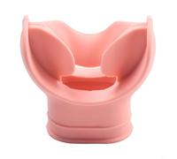 Honseadek Scuba Regulator Mouthpiece Cover Silicone Holder Retainer Clip Diving Second Stage Protector Snorkel Mouth Guard Underwater Breathing(Pink)