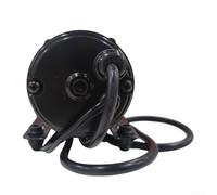 Honseadek Self Priming Diaphragm Pump 115V 220V AC Automatic Pressure Booster for RV Marine Boat Fresh Water and Car Wash System Compact(NMDPA42-G50-55-220 black)