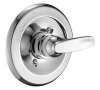 Honseadek Shower Valve Trim Kit, 13/14 Series Compatible, With Handle And Escutcheon Plate, Modern Chrome Black Nickel Finish, Copper And Stainless Steel(Matte Black)
