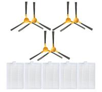 Honseadek Side Brush for Kenmore, Compatible with 31510 Robot Vacuum Cleaner, Main Roller Brush Replacement, 6-Pack Side Brushes + 5 Included