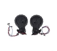 Honseadek Smart Sweeper Rolling Wheels for Ecovacs X1 X2 Turbo, Left Right Robot Vacuum Replacement Caster Assembly(Left+Right)