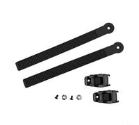 Honseadek Snowboard Ankle Ladder Strap and Buckle Set, Nylon Binding Replacement Part for Snowboards, Roller Skates and Ski Boots, Adjustable Repair Component(225x20mm)