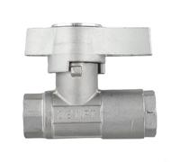Honseadek Stainless Steel Quick Connect Ball Valve 3/8" High Pressure Washer Shutoff Valve with 5000 PSI Rating and Quick Release Mechanism for Power Washers and