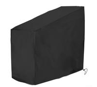 Honseadek Stationary Bike Cover Waterproof Outdoor，Upright Exercise Bike Cover with Air Vent,Waterproof Strip,Windproof Buckles,All Weather Large Cover for Bike