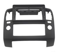 Honseadek Stereo Nine Inch Car Dash Trim Fascia Panel for Set For Navara 20062012 Abs Black Installation Frame Interior Upgrade