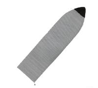 Honseadek Surfboard Sock Thick Fleece Protective Board Sleeve Waterproof Surf Cover Scratch Resistant Case for Longboard Travel Gear Striped(B)