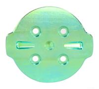 Honseadek TC4 Titanium Adapter Insert for Bryton S810 S650 | TC4 , resistant, ultra-light design, secure hold, fits for bryton S810/S650(Green)