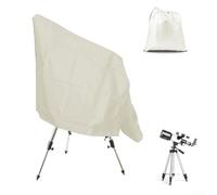 Honseadek Telescope Cover, Waterproof Astronomy Dust Protector, Outdoor Star Gazing Shield, 210D Reflective Fabric, Rain Uv Resistant Cap, Portable Storage Bag(210D white)