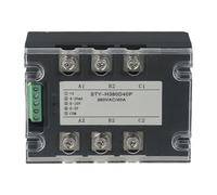 Honseadek Three-Phase AC Voltage Regulating Module, 380V 40A-150A Power Regulator, Thyristor Solid State Relay For Industrial Equipment, CNC Machine Tools(40A)