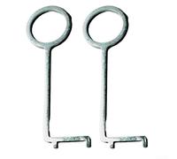 Honseadek Timing Belt Checking Tool Set for and for Opel 1.0L 1.2L Engines - G-0109-6 Compatible - Automotive Engine Wear Gauge - 4 Pcs (Black & Silver)