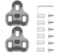 Honseadek Triangular Mounting System FOR Anti-Slip Cleats Compatible with Mountain Road For Bike Pedals, 0/4.5/9 Degree Float Options and Lightweight(Gray sku)