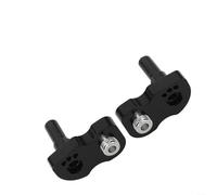 Honseadek V-Brake Extension Seat Adapter for Bicycle Frame and Front Fork - 22mm Aluminum Alloy Brake Mounting Spacer for Wheel Size Conversion(Black)