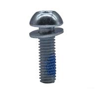 Honseadek V Brake Fixing Screw, M6x20mm Steel For Bicycle Caliper Mounting Bolt for Mountain For Bike Front Fork and Seat Frame, 4-Pack