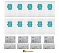 Honseadek Vacuum Cleaner Bags Compatible With For Miele Pure T/U Series For Guard S1 L1 Junior Silence Allergy Comfort, 5-Layer Microfiber, 99.97% Filtration(B)