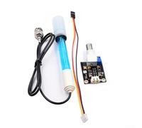 Honseadek Water Quality PH Probe Kit, PH2.0 Interface, ±0.1 Accuracy, 0-14 Range, 5V Module With BNC Connector, For Aquarium Aquaculture Analysis