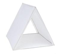 Honseadek White Polyester Play Tent For Kids, Portable Travel Tent For Picnics, Foldable Childrens Drawing Tent, Stable Pvc Frame Teepee For Bedroom(White)