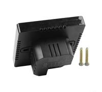 Honseadek WiFi Thermostat for Home - Programmable Digital Heating Controller with Color LCD Display, Mobile App Remote Control, Anti-Freeze & Thermal Safety Protection(BLACK-3A)