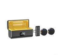 Honseadek Wireless Microphone Set For DJI Action Cameras Including Action5Pro For Pocket3 Osmo360 Providing And Consistent Audio Capture