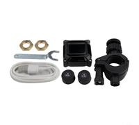 Honseadek Wireless Tire Pressure, 7 Alarm Modes TPMS with External Sensors, Compatible with Motorcycles and Two-Wheeled Vehicles(M6)