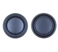 honselia 2 Pcs 6.5in 160mm Bass Speaker Passive Radiator Auxiliary Vibration Plate Subwoofer Vibrating Membrane DIY Repair