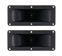 honselie 2Pcs Piezoelectric Horn Tweeter, 150W 186mm × 80mm Piezo Tweeter Audio Horn Speaker Rectangle Buzzer