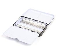 Honsell Watercolour Metal Empty Box for 12 Half or 6 Whole Bowls with Mixing Palette and Thumb Ring