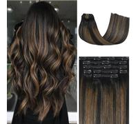 Honsoo Material & Style:100% Human Hair,Honsoo Hair Extensions can be straightened, curled, dyed and styled as you like.
