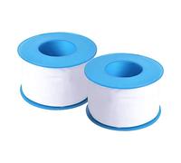 Hontaog 2 Rolls Plumbers Tape, 50mm x 30m, Self Adhesive and High Density, Pipe Sealant Thread Seal Tapes, Waterproof Leak Repair Tape for Water Shower Head Plumbing, White
