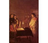 Honthorst Gerrit Van Christ Before The High Priest A4 10x8 Photo Print Poster