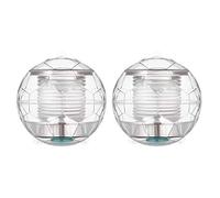 HONUTIGE Waterproof Solar Floating Lights, 2 Packs Solar Powered Color Changing Water Floating Light, Solar LED Underwater Light, Hanging Ball Light for Garden Tree Pond Pool Fish Tank Decoration