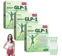 Honxi GLP-1 SIX-in-ONE Health Solution Oral Liquid, Advanced GLP-1 Oral Liquid, Honxi GLP-1 Drops, GLP-1 Oral Solution, GLP-1 Peptide Complex Serum, Natural Plant Extract, for Men & Women (3 Box)
