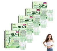 Honxi GLP-1 SIX-in-ONE Health Solution Oral Liquid, Advanced GLP-1 Oral Liquid, Multi-Action GLP1 Drops, Natural Herbal Honxi GLP1 Six in One Oral Solution for All Men and Women (5 Pack)