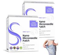 HonXi SMGT-GLP-1 Nano Microneedle Patch 2.0, Natural nano microneedle patch maintains body curves, HonXi Nano Microneedle Patch, Microneedle patches for Women & Men (2 Pack)