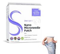 HonXi SMGT-GLP-1 Nano Microneedle Patch 2.0, Natural nano microneedle patch maintains body curves, HonXi Nano Microneedle Patch, Microneedle patches for Women & Men (1 Pack)