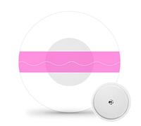 HONYOU Libre 2 Sensor Covers Compatible for Libre 3 Plus Sensor, Waterproof Clear CGM Patches No Hole & No Glue on The Center, Hypoallergenic Latex-Free Medical Adhesive, 40Pack