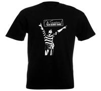 HOOAOE Alex Harvey T Shirt Sensational Alex Harvey Band SAHB Zal Cleminson Vambo Black