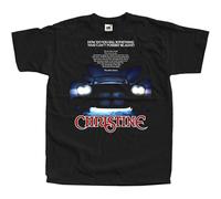 HOOAOE Christine V2 John Carpenter Horror Movie Poster 1983 T-Shirt O Neck Tee