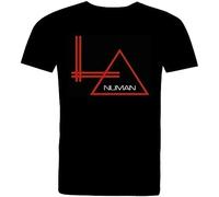HOOAOE Gary Numan Wembley '81 T Shirt. Full Cotton. Men's S Black