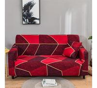 HOOBUY Printed Sofa Cover Stretch Couch Covers Patterned Sofas Seater Slipcovers for 3 Cushion Couch Set (HF, 3 Seater/Large 2 Seater)