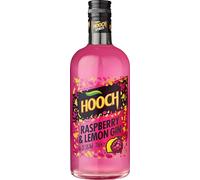 Hooch Spirits Raspberry & Lemon Gin 70cl 37.5% ABV - Fruity Pink Gin Perfect for Cocktails