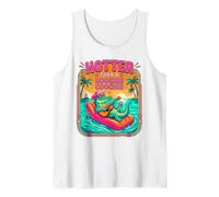 Hoochie Coochie Gator Funny Alligator Summer Vacation Meme Tank Top