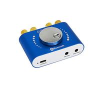 HOOCI 20W + 20W Mini Bluetooth 5.0 Amplifier Digital Audio Speaker Class D Power 30W ~ 200W HiFi Stereo Music USB Sound Card App AMP