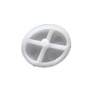 HOOCI 80 teeth mod 0.5 plastic gear 802A bore 1.9mm 0.5M single layer gear model parts accessories (Color : 50pcs, Size : 80 Teeth)
